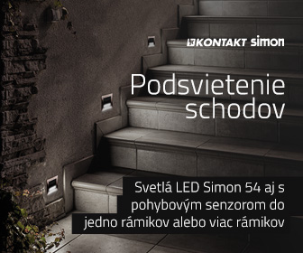 Simon 54 podsvietenie schodov