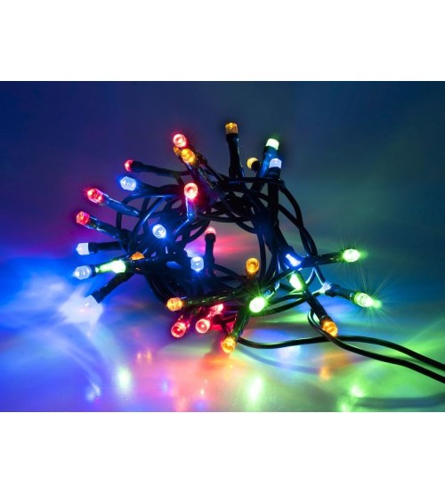 LED reťaz 1/10/LED rôzne farby