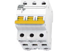 ISTIČ E6000E 3P B 25A