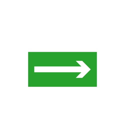 EXIT PICTO-ARROW - Evakuačná značka