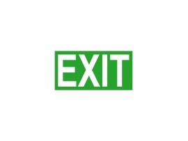 EXIT PICTO-EXIT - Evakuačná značka