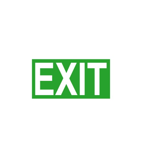 EXIT PICTO-EXIT - Evakuačná značka