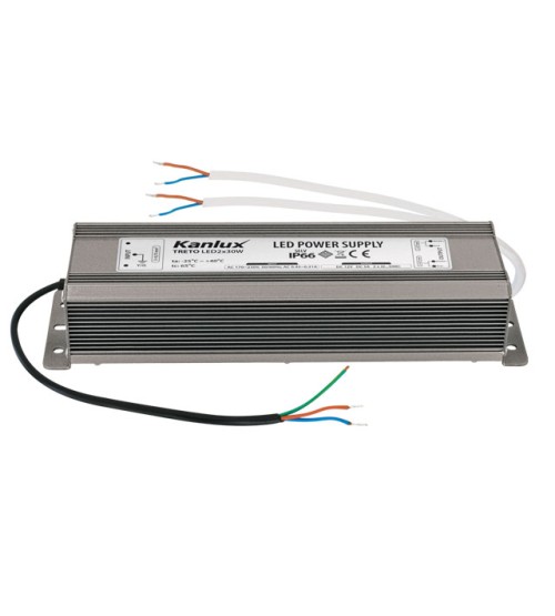 TRETO LED2x30W Elektronický napäťový transformátor 12V