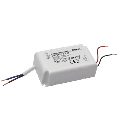DRIFT LED 0-30W - Elektronický napeťový transformátor 12V