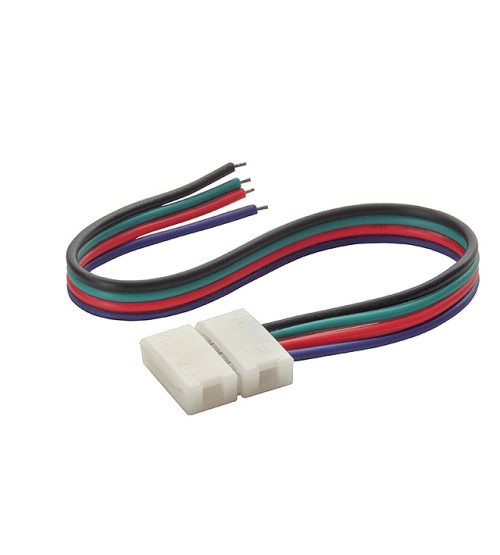 CONNECTOR RGB 10-CP konektor LED pásu ( cena za balenie 20 ks )