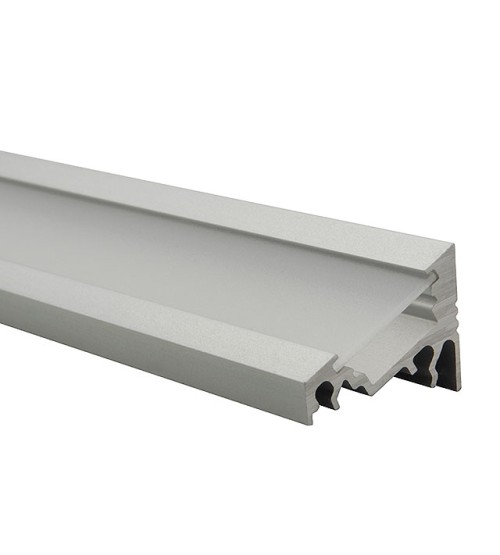 PROFILO C lišty k LED pásu,10 ks po 1m v balení, bez difúzoru