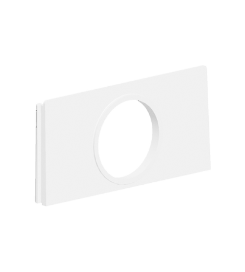 Adaptér pre instalční rúrku fi 22mm pre nástenné skrine SIMON 500 čisto biela