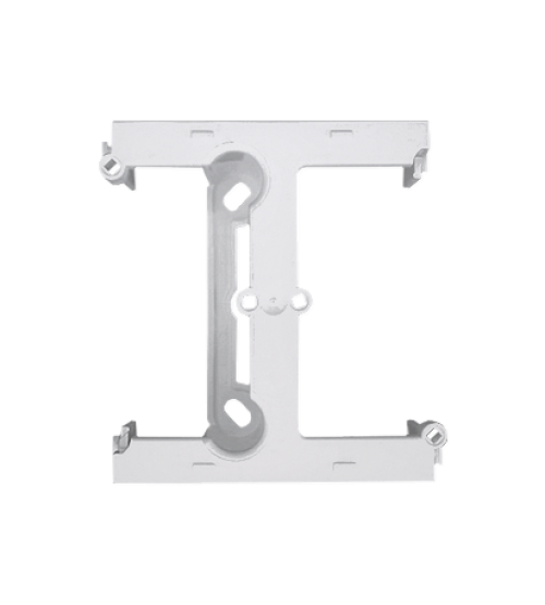 Krabica pre povrchovú montáž  - element rozširujúci jednotuchú krabicu pre viacnásobné rámčeky biela