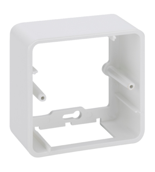 Jednoduchá, skladacia povrchová krabica K45 1×K45 čisto biela