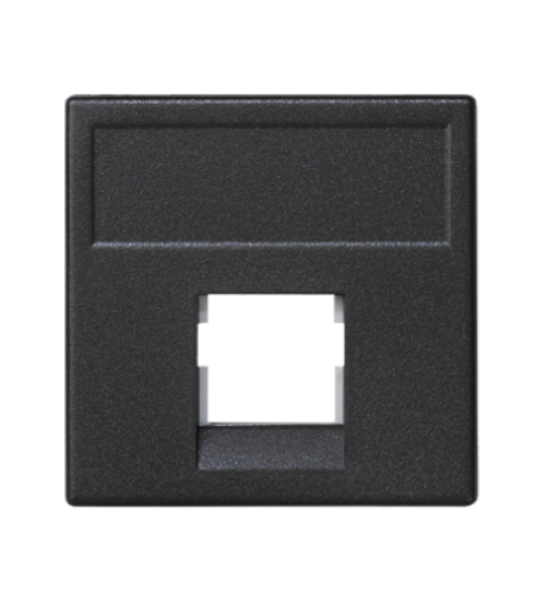 Kryt dátovej zásuvky K45 3M Volition OCK jednotlivý bez krytu plocha 45×45mm grafitovo-sivá