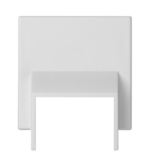 Pripojovací kryt K45 do minikanálov 20x30mm 45×45mm čisto biela