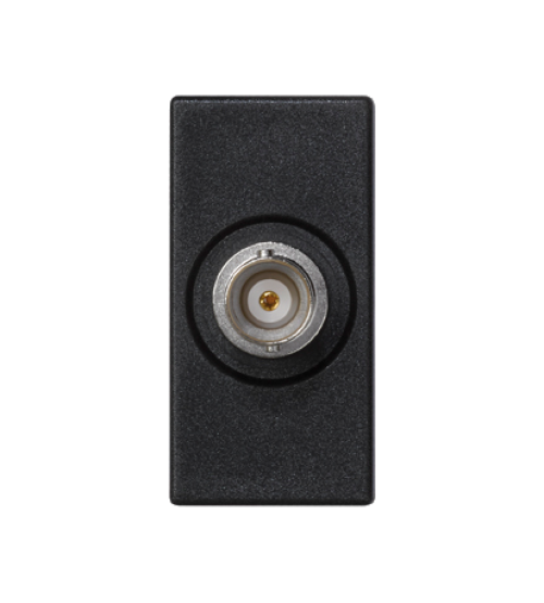 Kryt K45 spojka BNC 45×22,5mm grafitovo-sivá