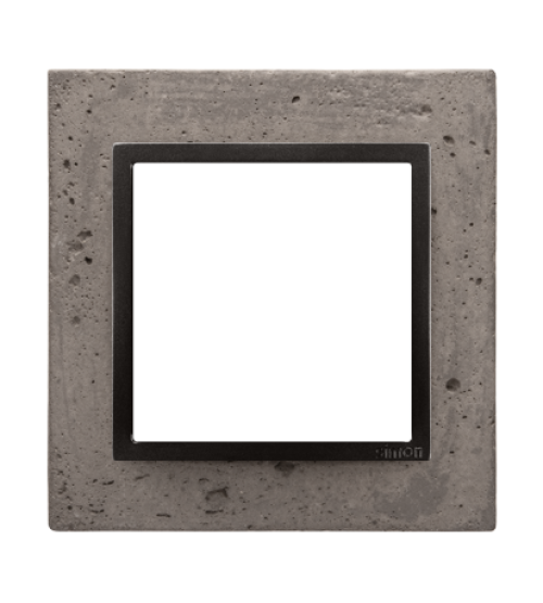 Rámček 1 - násobný betonový Tmavý betón/antracit