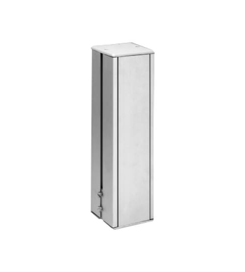 Mini stĺpec dvojstranný ALK štvorcová 285mm 10×K45 hliník