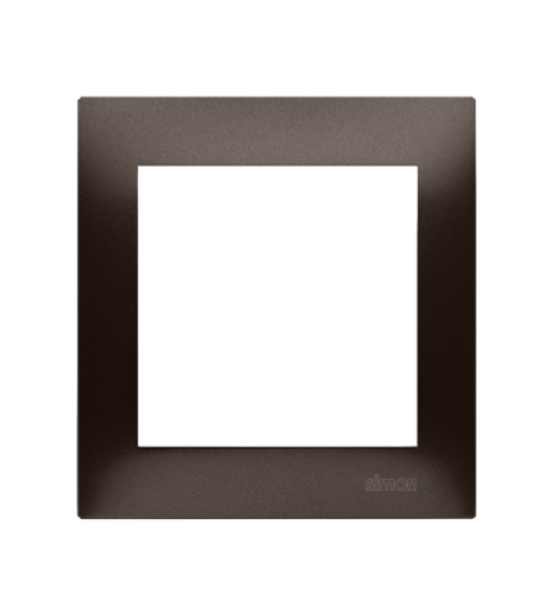 Rámček 1 - násobný pre sadrokartónové krabičky hnedá matná