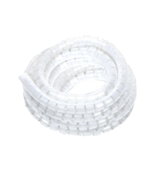 Organizátor káblov 25mm dĺ.:20m biela transparentný