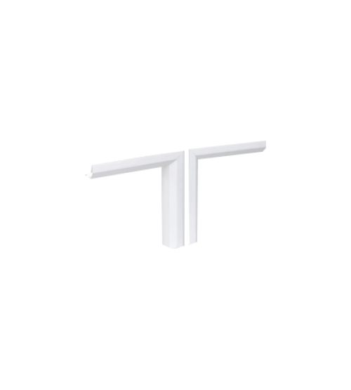 T spojka CABLOMAX čisto biela