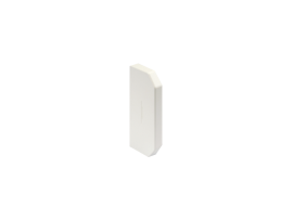 Koncová záslepka CABLOMAX 130×55mm čisto biela