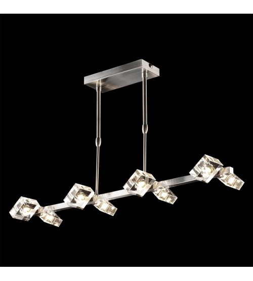 INUA 8xG9/40W, NICKEL SATIN