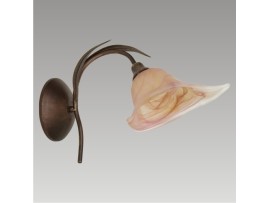 LORA 1xE14/40W, ANTIQUE BROWN, WALL