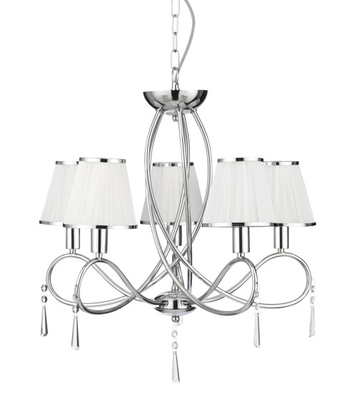 SL 'Simplicity 1035-5CC' (5x40W E14-White T210)