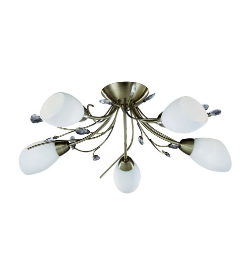 SL 'Gardenia 1765-5AB' (5x40W E14)