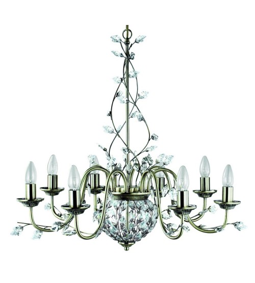 SL 'MARQUETTE 2098-8AB' (8x60W E14)