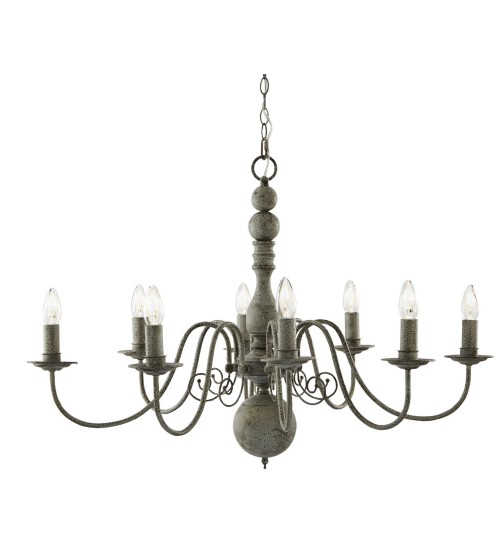 SL 'GREYTHORNE 2268-8GY' (8x40W E14)