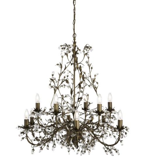 SL 'Almandite 24912-12BR' (12x40W E14)