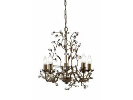 SL 'Almandite 2495-5BR' (5x40W E14)