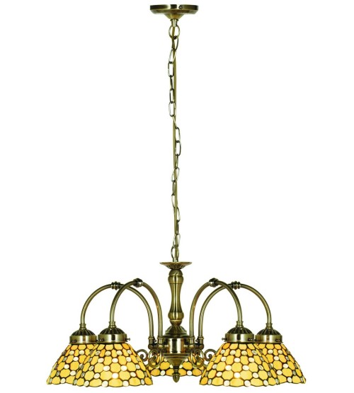SL 'Raindrop 3145-5CL' (5x60W E27)