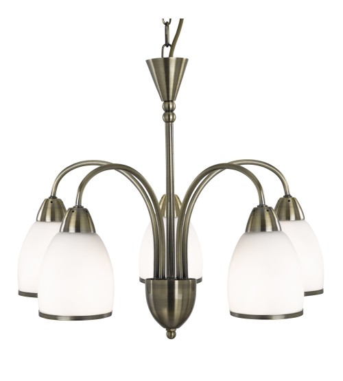 SL 'Vase 3285-5AB' (5x40W E14-white)