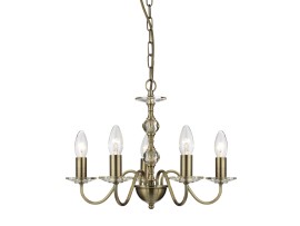SL 'MONARCH 3455-5AB' (5x60W E14)