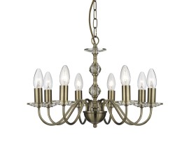 SL 'MONARCH 3458-8AB' (8x60W E14)