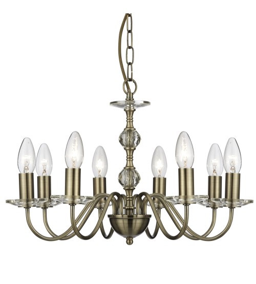 SL 'MONARCH 3458-8AB' (8x60W E14)