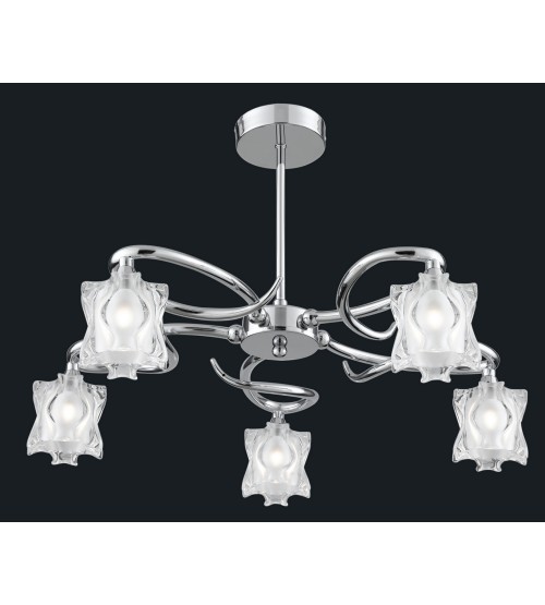 SL 'Murano 3825-5CC' (5x33W G9)