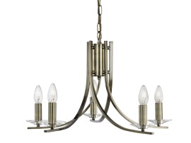 SL 'Ascona 4165-5AB' (5x60W E14)