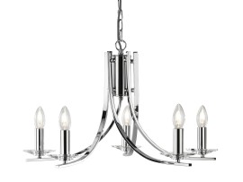 SL 'Ascona 4165-5CC' (5x60W E14)