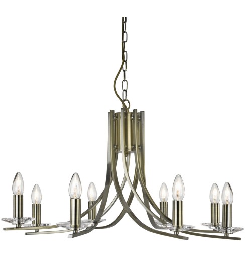 SL 'Ascona 4168-8AB' (8x60W E14)