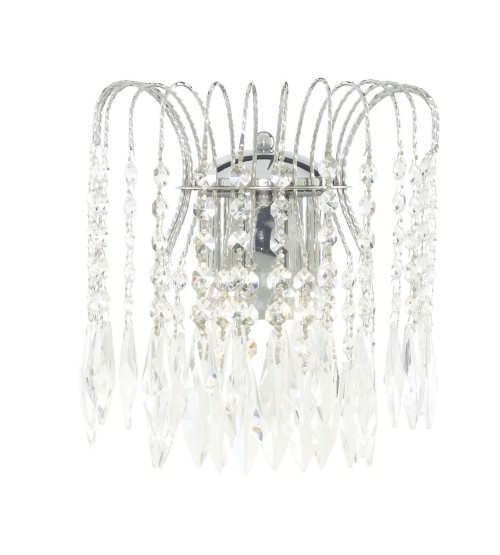 SL 'WATERFALL 4172-2' (2x60W E14 Black)