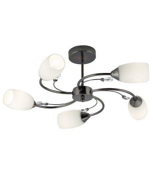 SL 'Electra 4355-5BC' (5x40W E14-White)