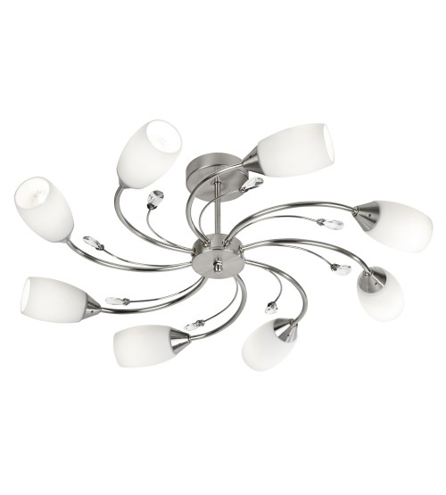 SL 'Electra 4358-8SS' (8x40W E14-White)