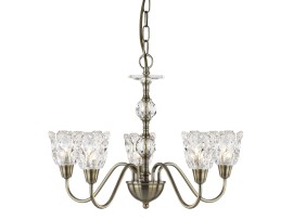 SL 'MONARCH 6255-5AB' (5x33W G9)