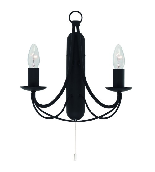 SL 'Maypole 6342-2BK' (2x60W E14)