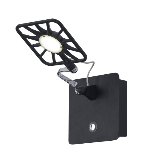 SL 'WALL LIGHTS 7262BK' (1x5W LED)