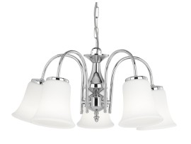 SL 'Traditional 7635-5CC' (5x40W E14-white)
