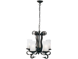 SL 'Scroll 7915-5BR' (5x60W E27)