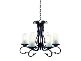 SL 'Scroll 7916-6BR' (6x60W E27)
