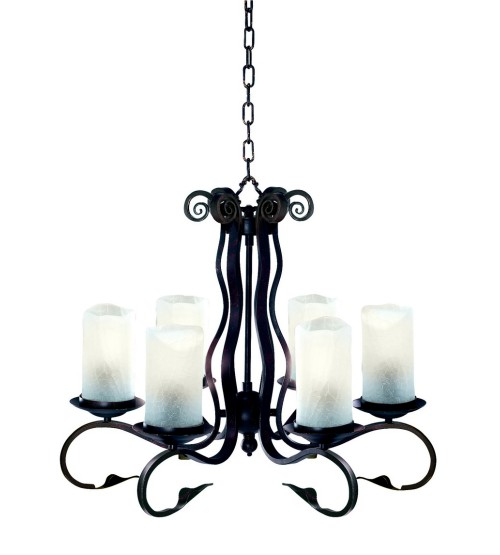 SL 'Scroll 7916-6BR' (6x60W E27)