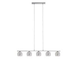 SL 'CRACKLE 8205-5CC' (5x33W G9)